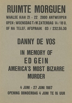 In Memory of Ed Gein